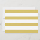 ネイビーゴールド 2026 ダブル卒業パーティー 招待状 (裏面)