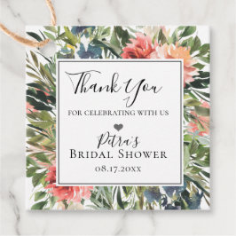 ネイビーサンゴ植物体フローラ枠 フェイバータグ