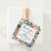 ネイビーサンゴ植物体フローラ枠 フェイバータグ (インサイチュ)