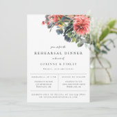 ネイビーサンゴ植物体リハーサルディナー 案内状 (スタンド正面)