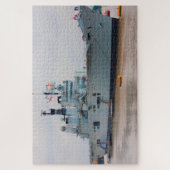 ネイビーシップ観光客アトラクション上のテムズ。 ジグソーパズル (縦)