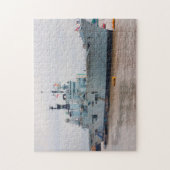 ネイビーシップ観光客アトラクション上のテムズ。ジグ ジグソーパズル (縦)