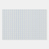 ネイビーシノイ名門私立校風のズリー ラッピングペーパーシート (正面)