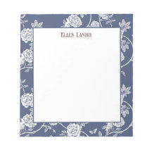 ネイビーシノワセリーパーソナライズされたフローラ