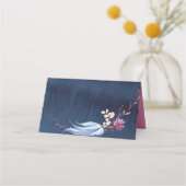 ネイビーシャルボードフローラ座席表 プレイスカード (裏面)