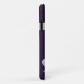 ネイビーシルバーユニコーンIPHONEカバーのカスタマイズ可能 Case-Mate iPhoneケース (裏面/右)