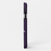 ネイビーシルバーユニコーンIPHONEカバーのカスタマイズ可能 Case-Mate iPhoneケース (裏面/左)