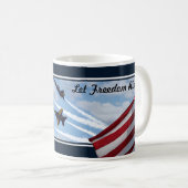 ネイビージェットF/A-18 E/Fホーネすごいットエンジェル コーヒーマグカップ (正面右)