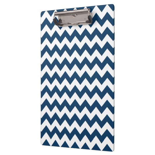 ネイビージャグザグザグネイ、ネイビージャブロン、幾何学模様 クリップボード (左)