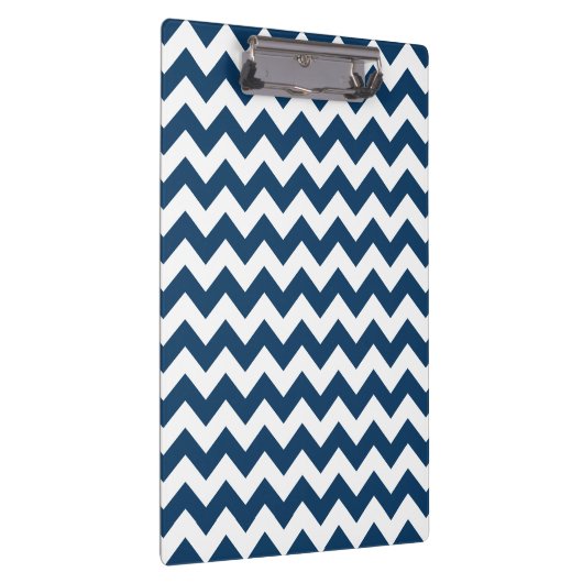 ネイビージャグザグザグネイ、ネイビージャブロン、幾何学模様 クリップボード (右)