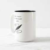 ネイビージャーナリストTwo-Tone Mug, 15 oz ツートーンマグカップ (正面左)