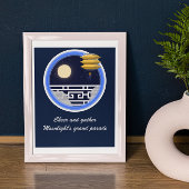 ネイビースカイ – ホワイトムーンウィンドウミッドオータムフェスティバル ポスター