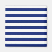 ネイビーストライプズ航海のデコール マグネット (正面)