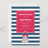 ネイビーストライプビーチバチェロレッテ週末 (正面)