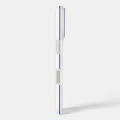 ネイビーストライプベースボールジャージの名前 Case-Mate iPhoneケース (裏面 / 右)