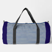 ネイビーストライプ ダッフルバッグ (正面)