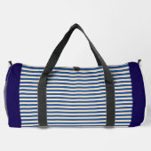 ネイビーストライプ ダッフルバッグ (裏面)