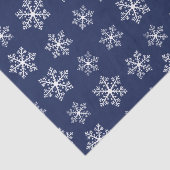 ネイビースノーフレークティッシュペーパー 薄葉紙 (詳細)