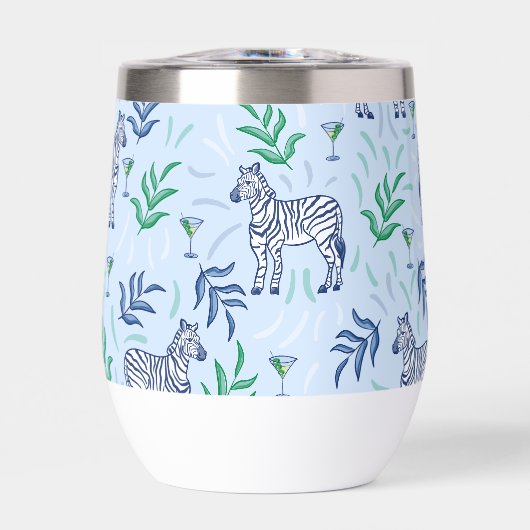 ネイビーゼブラマルティニスブルー名門私立校風の