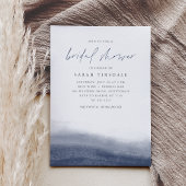 ネイビータイドコースタルウォーターブライダルシャワー 招待状