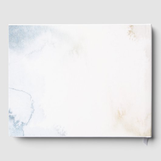 ネイビータコビーチ水航海の色結婚ズ ゲストブック (裏面)