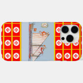 ネイビータスカニーメディチナウトカル Case-Mate iPhoneケース (裏面 (横))