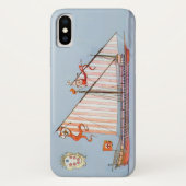 ネイビータスカニーメディチ航海のブルー Case-Mate iPhoneケース (裏面)