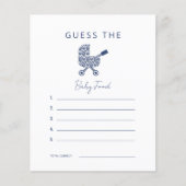 ネイビーダマスク赤ちゃんシャワー推測ベビー食品Invita (正面)