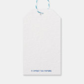 ネイビーチノイスリーチーテカスタムーラベル ギフトタグ (裏面)