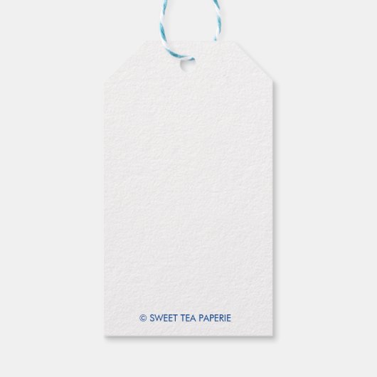 ネイビーチノイスリーチーテカスタムーラベル ギフトタグ (裏面)