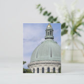 ネイビーチャペルドームポストカード ポストカード (スタンド正面)