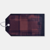 ネイビーチョーククリスマスホリデーギフトラベル ギフトタグ (裏面横)