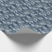 ネイビーデジタル ラッピングペーパー (角)