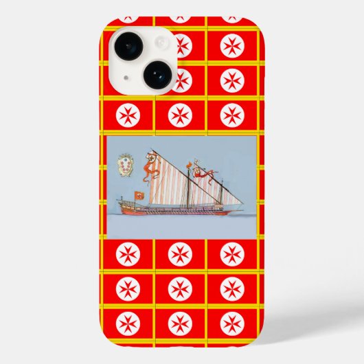 ネイビートスカニーメディチ Case-Mate iPhoneケース (裏面)