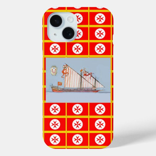 ネイビートスカニーメディチ Case-Mate iPhoneケース (裏面)