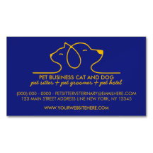 ネイビードッグシンプルネコLineロゴマーク獣医ペット