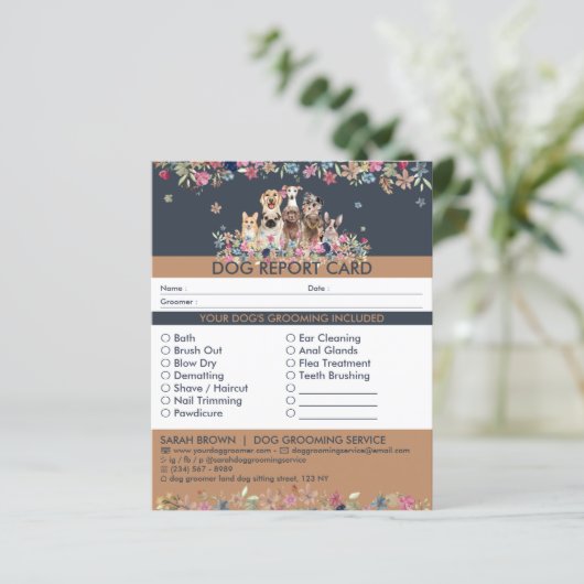 ネイビードッグス座る花の搭乗報告書 (スタンド正面)