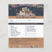 ネイビードッグス座る花の搭乗報告書 (正面)