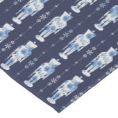 ネイビーナツクラッカーテーブルランナー ショートテーブルランナー (コーナー)