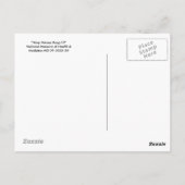 ネイビーナース保フィット ポストカード (裏面)