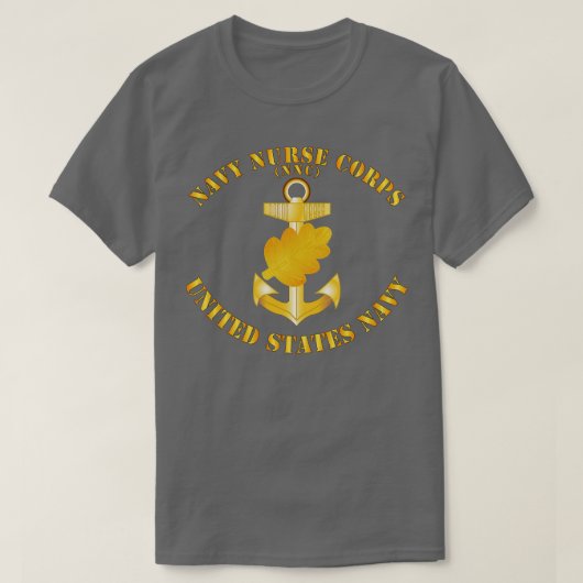 ネイビーナース軍戦隊ピンwテキスト tシャツ (デザイン正面)