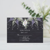 ネイビーバーンボードストリングライツウィステリア 出欠カード (スタンド正面)