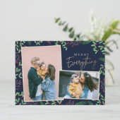 ネイビーパインベリーメリーすべて複数の写真 シーズンカード (スタンド正面)