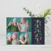 ネイビーパインホリーベリー金ゴールドピース複数写真 シーズンカード (スタンド正面)