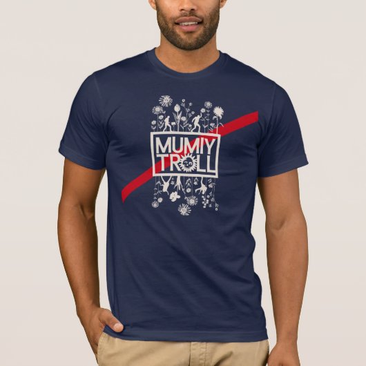 ネイビーパラダイスアヘッド Tシャツ (正面)