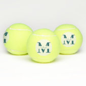 ネイビーパーソナライズされたブルーテニスボール テニスボール (マルチ)