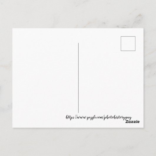 ネイビーピアシカゴ1920の水の色アートウィンディーシティ ポストカード (裏面)