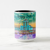 ネイビーピアシカゴ1920の水の色イースターカラー マグカップ (中央)