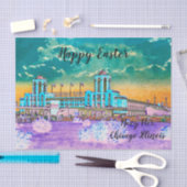 ネイビーピアシカゴ1920の水の色イースターカラー 薄葉紙 (クラフト)