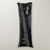 ネイビーピアシカゴ1920のNEON Art Windy City ボディピロー (正面縦)